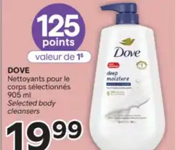 Brunet DOVE Nettoyants pour le corps sélectionnés offer