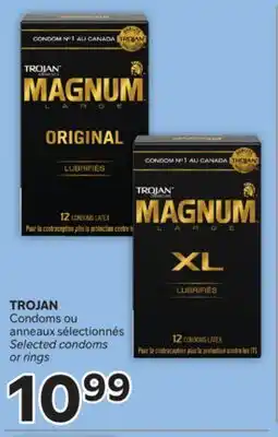 Brunet TROJAN Condoms ou anneaux sélectionnés offer