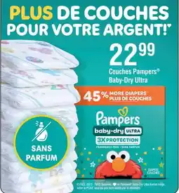 Jean Coutu Pampers Baby-Dry Ultra offer
