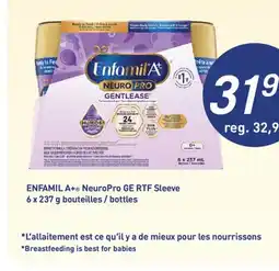 Jean Coutu ENFAMIL A+ NeuroPro GE RTF Sleeve offer
