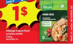 Maxi MÉLANGE À SAUCE KNORR, 17-48 g offer