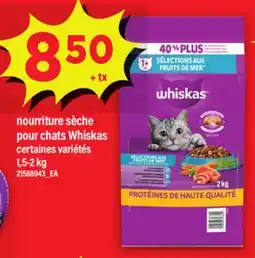 Maxi NOURRITURE SÈCHE POUR CHATS WHISKAS offer