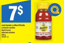 Maxi MIEL LIQUIDE LE MIEL D'ÉMILIE | LIQUID HONEY, 500 G offer