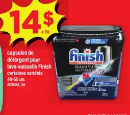 Maxi CAPSULES DE DÉTERGENT POUR LAVE-VAISSELLE FINISH, 40-55 UN offer