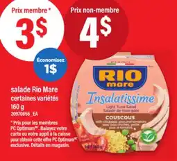 Maxi SALADE RIO MARE, 160 G offer