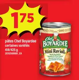 Maxi PÂTES CHEF BOYARDEE, 418/425 G offer