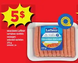 Maxi SAUCISSES LAFLEUR | SAUSAGES, 375 G offer