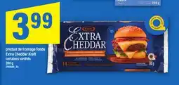 Maxi PRODUIT DE FROMAGE FONDU | EXTRA CHEDDAR KRAFT, 390 G offer