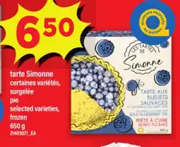 Maxi TARTE SIMONNE | PIE, 650 G offer