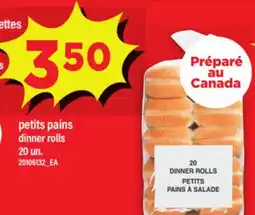 Maxi PETITS PAINS | DINNER ROLLS, 20 UN offer