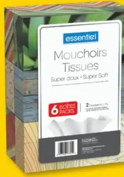 Familiprix CASHMERE, Bathroom tissue, 8 double rolls or ESSENTIEL, Tissues, 6 packs offer