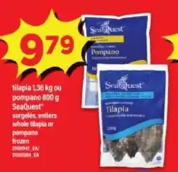 Maxi SeaQuest Tilapia or Pompano offer