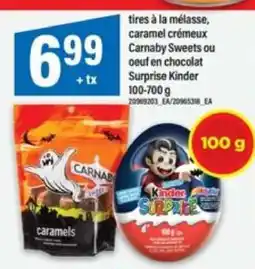 Maxi Carnaby Sweets ou Kinder Surprise offer