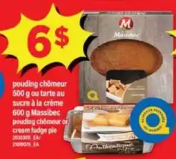Maxi Massibec Pouding Chômeur or Cream Fudge Pie offer
