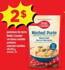 Maxi Betty Crocker Mashed/Purée offer