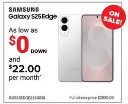 Visions Electronics SAMSUNG Galaxy S25Edge offer