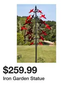Wayfair Iron Garden Statue offer