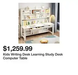 Wayfair Kids Writing Desk Learning Study Desk Computer Table offer