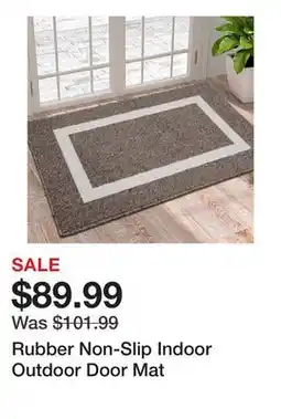 Wayfair Rubber Non-Slip Indoor Outdoor Door Mat offer