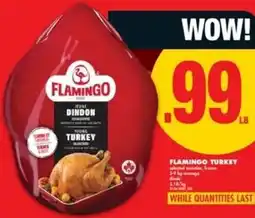 No Frills Flamingo turkey offer