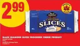 No Frills Black diamond slices processed cheese product offer