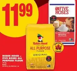 No Frills Robin hood five roses all purpose flour offer