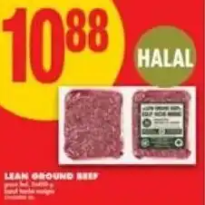 No Frills Lean ground beef offer