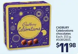Walmart CADBURY Celebrations chocolates offer