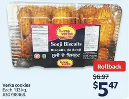 Walmart Verka cookies offer