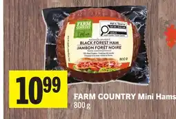 Foodland FARM COUNTRY Mini Hams offer