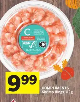 Foodland COMPLIMENTS Shrimp Rings offer