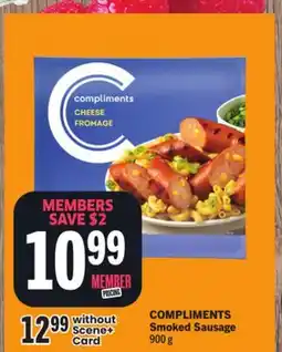 Foodland COMPLIMENTS Smoked Sausage offer