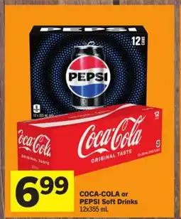 Foodland COCA-COLA or PEPSI Soft Drinks offer