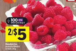 Foodland Raspberries offer