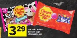 Foodland CHUPA CHUPS Suckers offer
