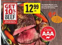 Foodland Top Sirloin Roasts offer