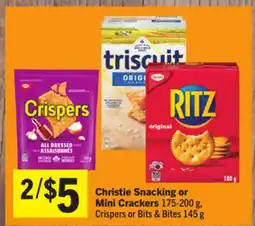 Foodland Christie Snacking or Mini Crackers offer