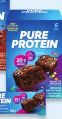 Walmart Pure Protein bars offer