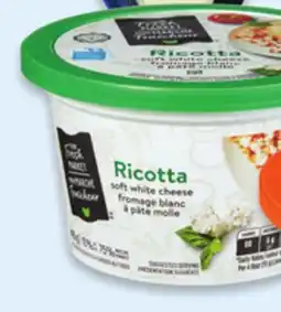 Walmart Your Fresh Market ricotta cheese offer