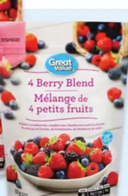 Walmart Great Value frozen fruit offer
