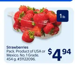 Walmart Strawberries offer
