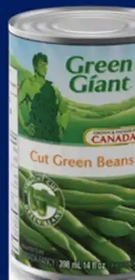Walmart Green Giant canned vegetables offer