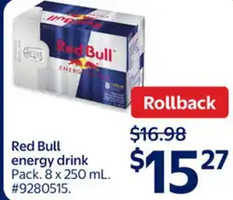 Walmart Red Bull energy drink offer