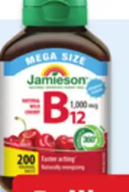 Walmart Jamieson mega size vitamin B12 offer