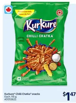 Walmart Kurkure Chili Chatka Snacks offer