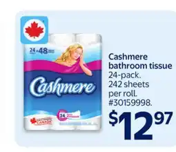 Walmart Cashmere bathroom tissue offer