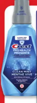 Walmart Crest Pro-Health Mouthwash 1 L or Oral-B Pulsar Toothbrush offer