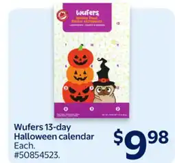 Walmart Wufers 13-Day Halloween Calendar offer