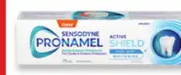 Walmart Sensodyne or Pronamel toothpaste 75 mL offer