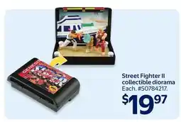 Walmart Street Fighter II collectible diorama offer